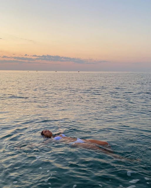 SUNSET+CORAL REEF+BIOLUMINESCENT experience